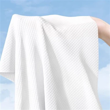 Tywel Bath Cywasgedig tafladwy